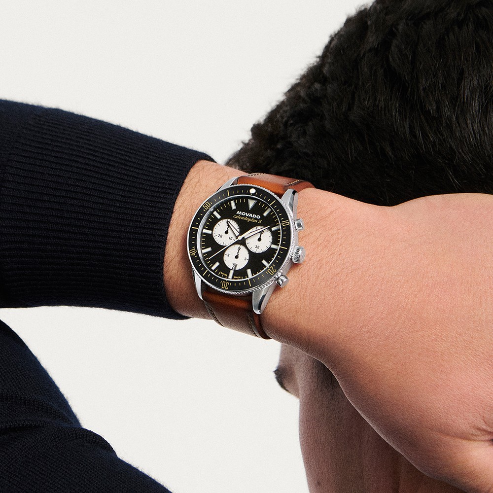 Đồng Hồ Nam Movado Heritage Calendoplan S Chronograph 3650202 42mm