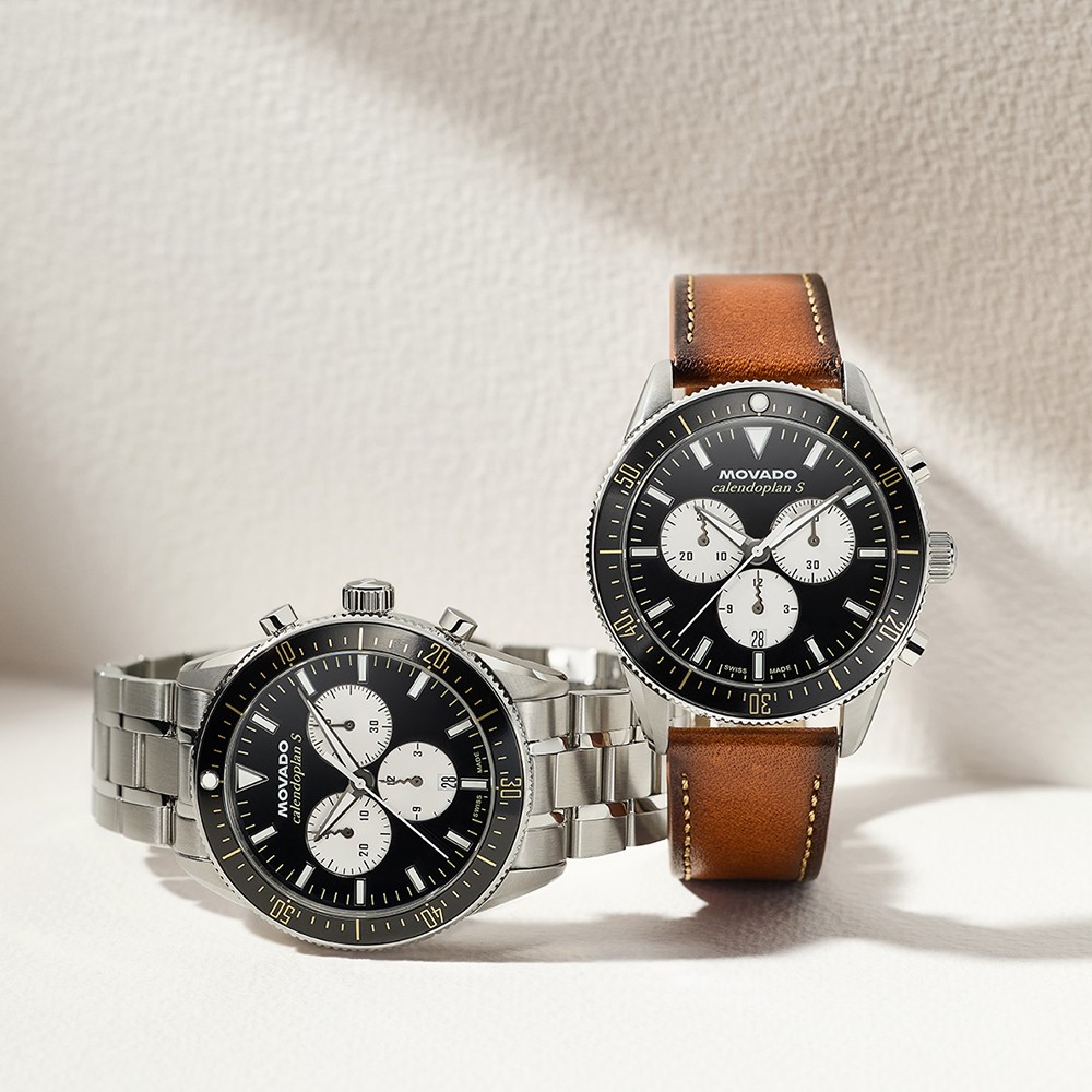 Đồng Hồ Nam Movado Heritage Calendoplan S Chronograph 3650203 42mm