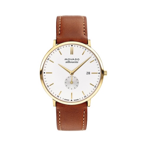 Đồng Hồ Nam Movado Heritage Silhouette 3650154 40mm