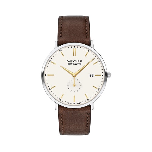 Đồng Hồ Nam Movado Heritage Silhouette 3650187 40mm