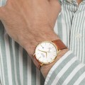 Đồng Hồ Nam Movado Heritage Silhouette 3650154 40mm