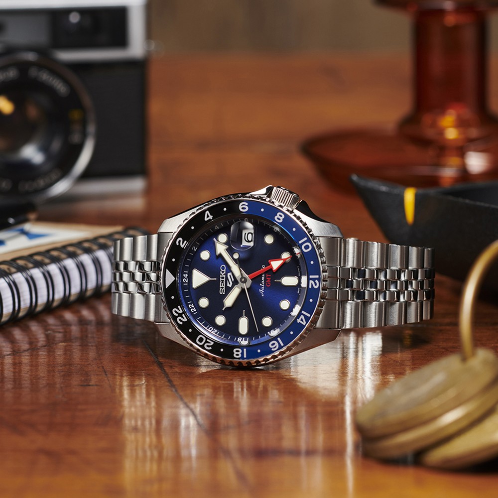 Đồng Hồ Nam Seiko 5 Sports SKX GMT SSK003K 42.5mm