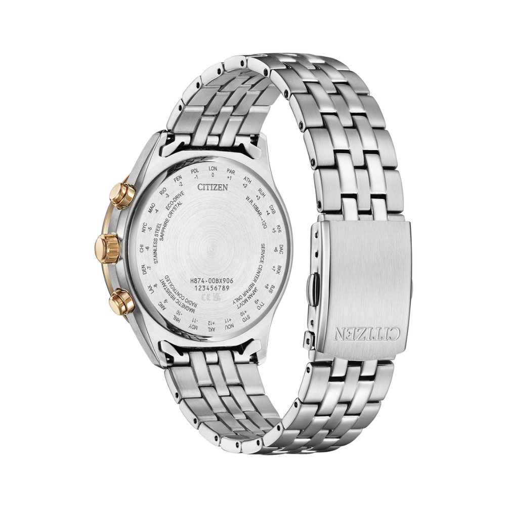 Đồng Hồ Nam Citizen Eco-Drive Radio-Controlled BY1034-59A 42mm