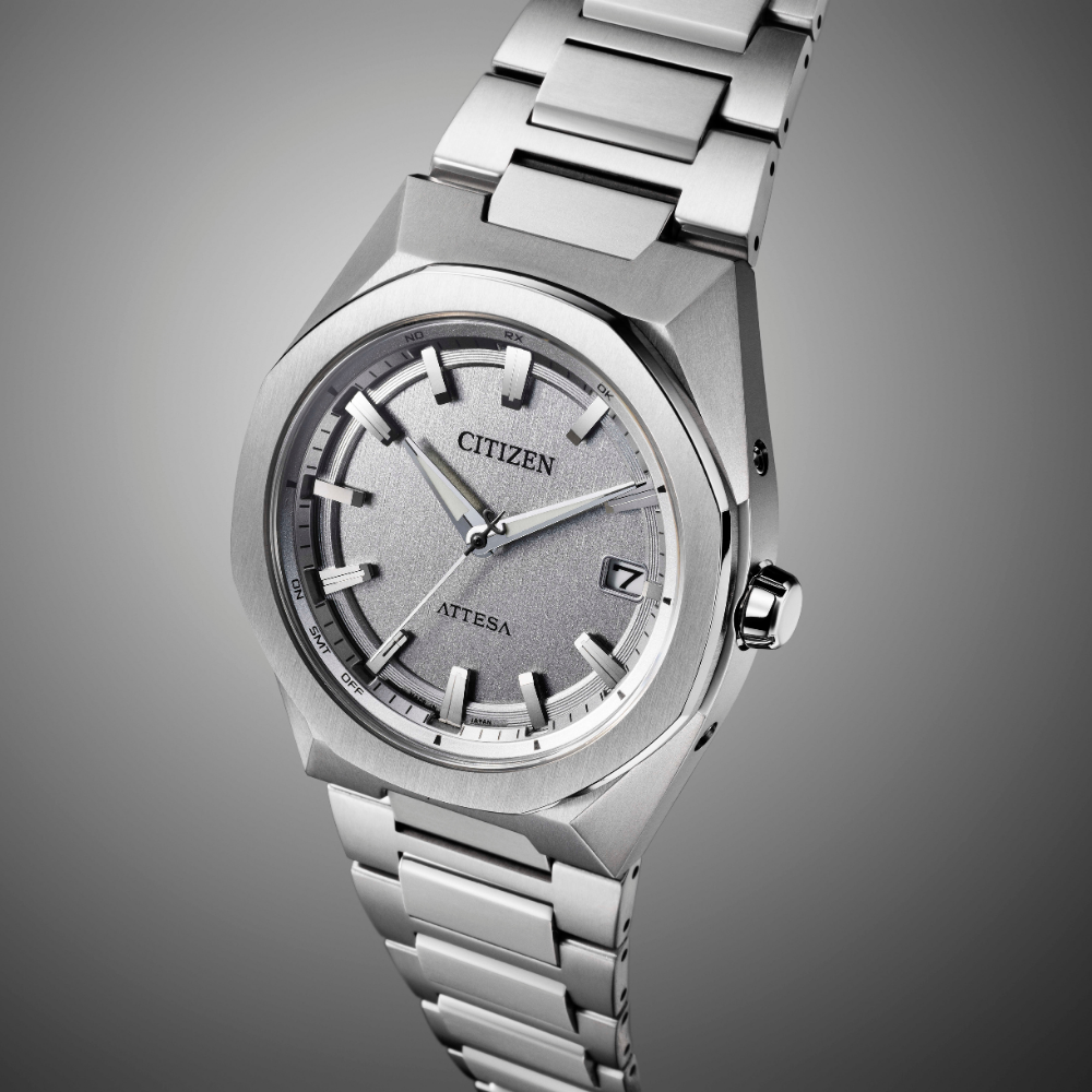 Đồng Hồ Nam Citizen Attesa Eco-Drive Radio-Controlled CB3040-56H 39mm