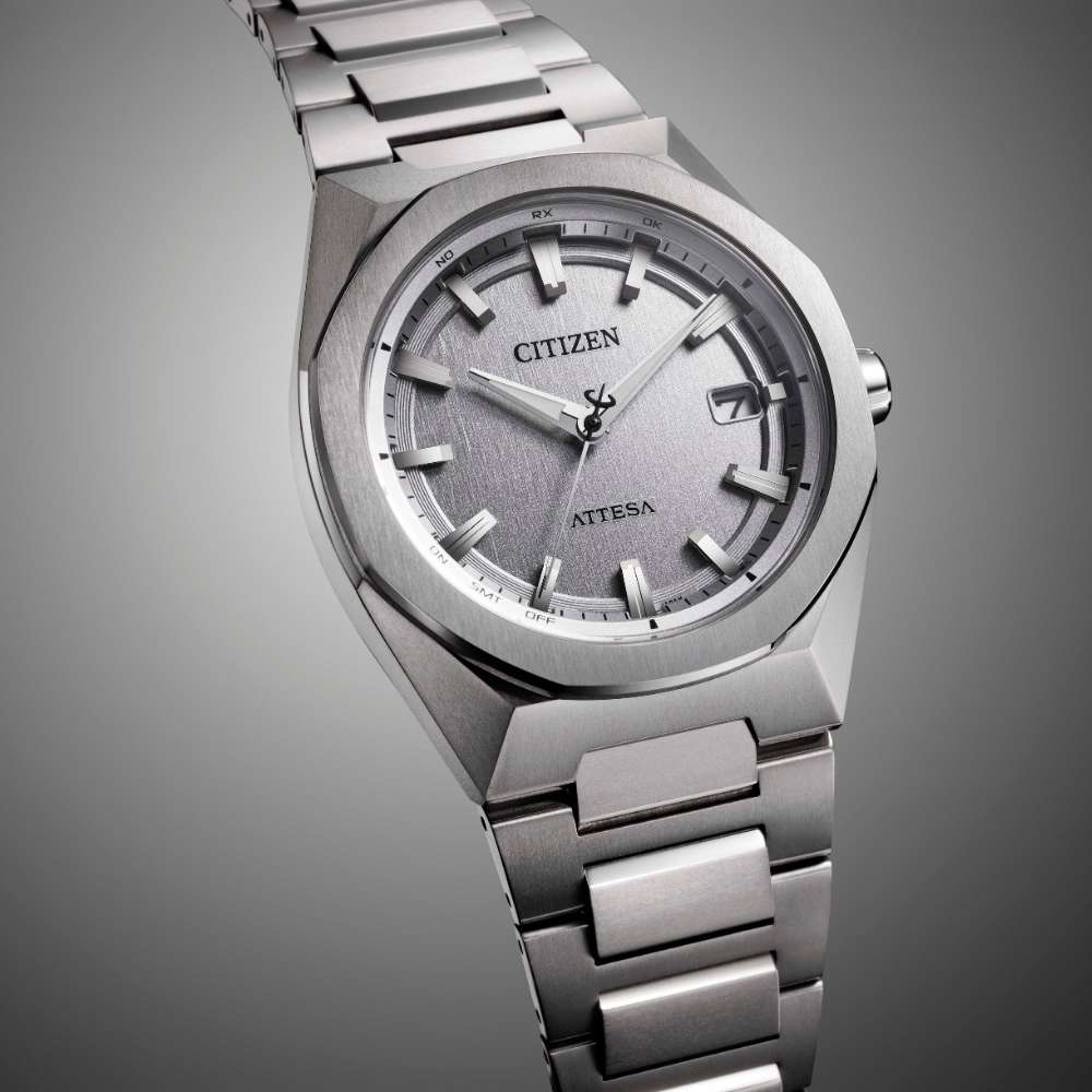 Đồng Hồ Nam Citizen Attesa Eco-Drive Radio-Controlled CB3040-56H 39mm