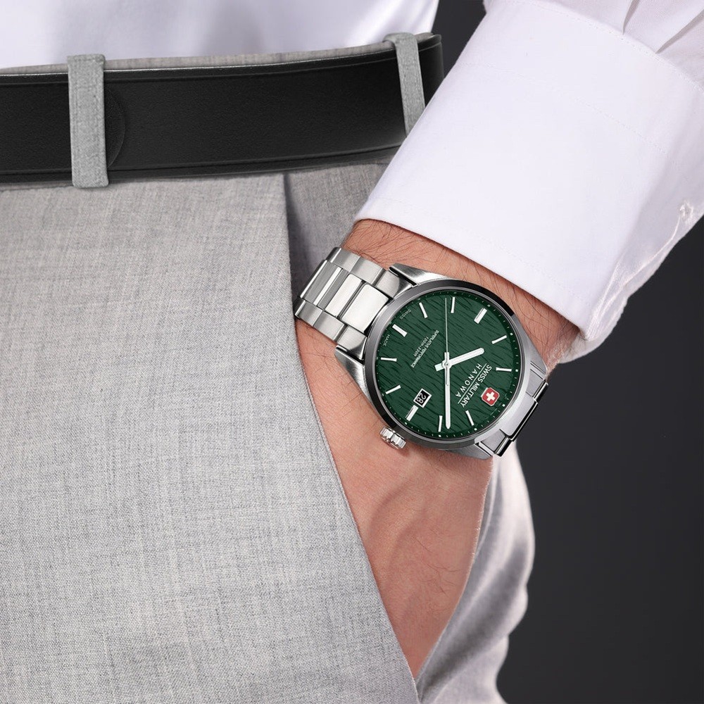 Đồng hồ nam Swiss Military Hanowa Silver Fir SMWGH0006101 43mm