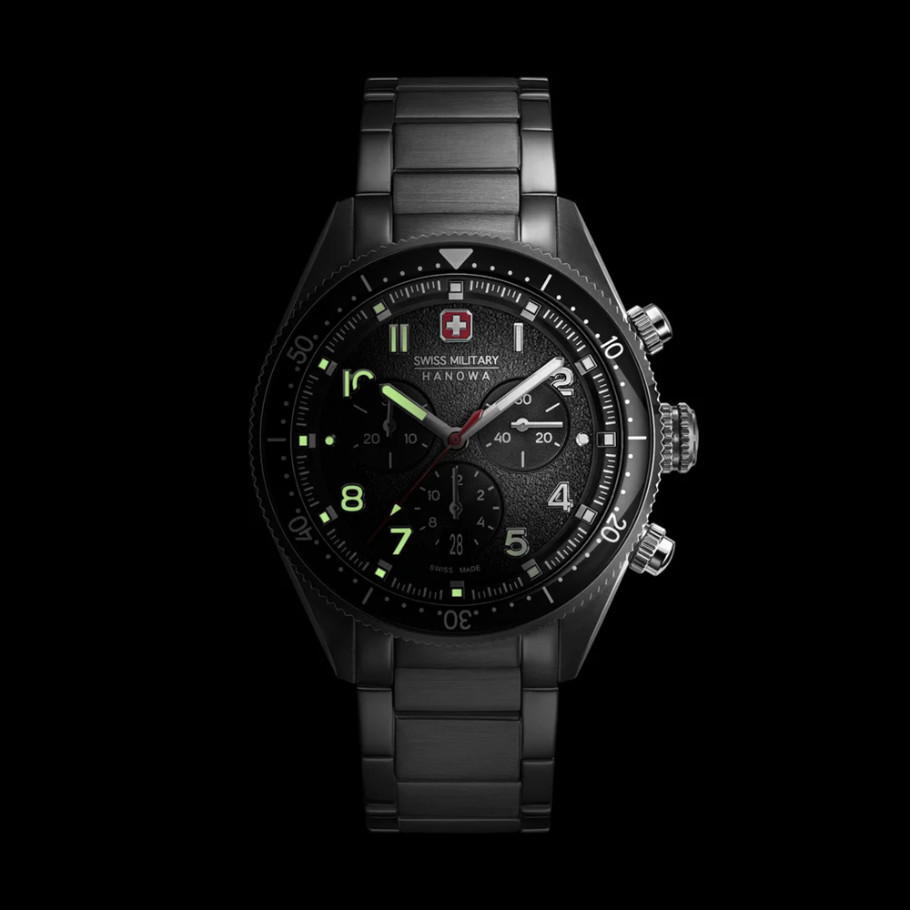 Đồng hồ nam Swiss Military Hanowa Greyhound Chrono SMWGI0003803 43mm