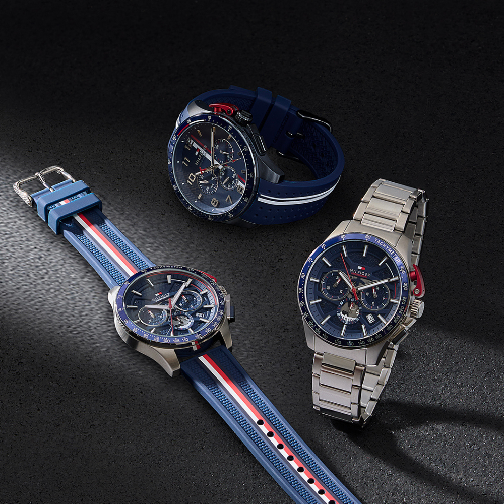 Đồng Hồ Nam Tommy Hilfiger Bank Skeleton Chronograph 1792292 44mm