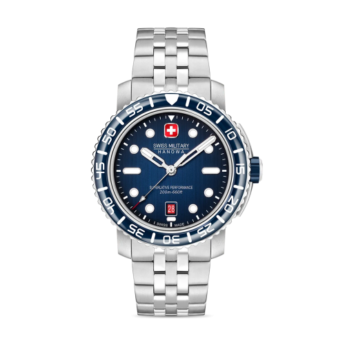 Đồng hồ nam Swiss Military Hanowa Black Marlin SMWGH0001703 44mm