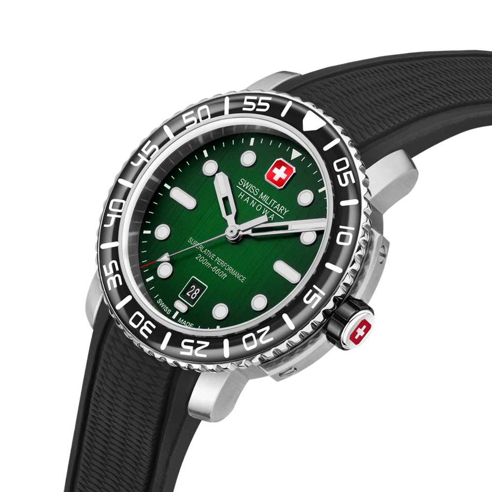 Đồng hồ nam Swiss Military Hanowa BLACK MARLIN SMWGN0001707 44mm