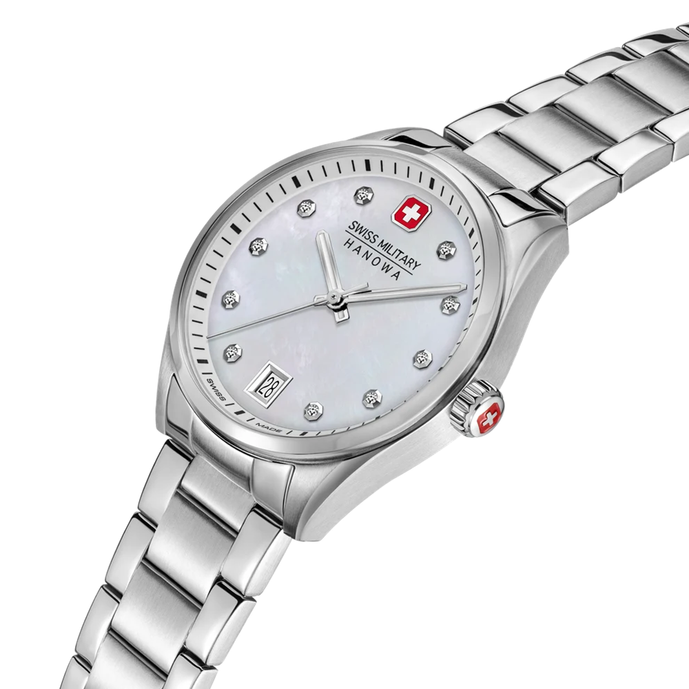 Đồng hồ nữ Swiss Military Hanowa ROADRUNNER LADY SPARKLE SMWLH0005001 35mm