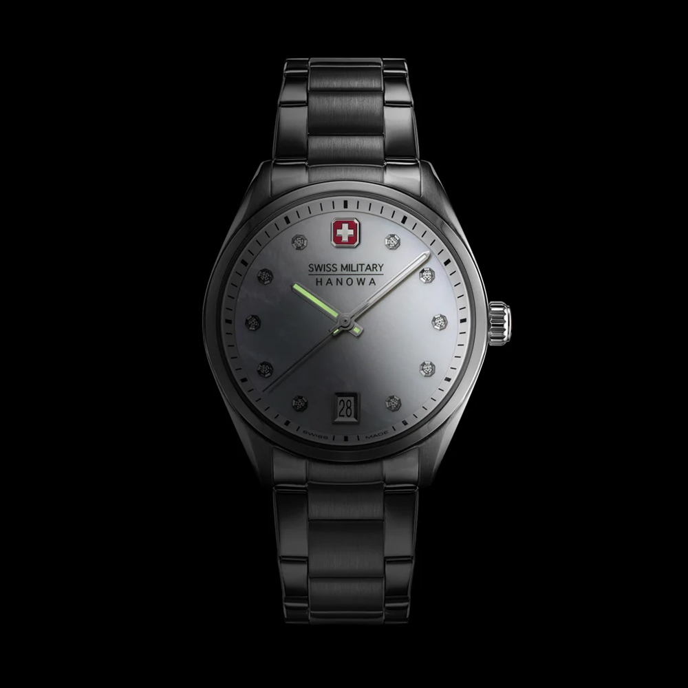Đồng hồ nữ Swiss Military Hanowa ROADRUNNER LADY SPARKLE SMWLH0005001 35mm
