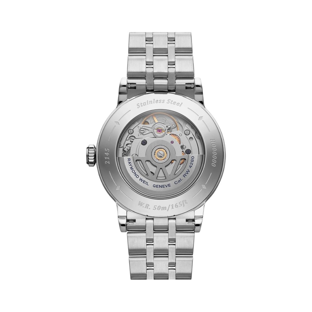 Đồng hồ nam Raymond Weil Millesime Moonphase 2945-ST-65001 39mm