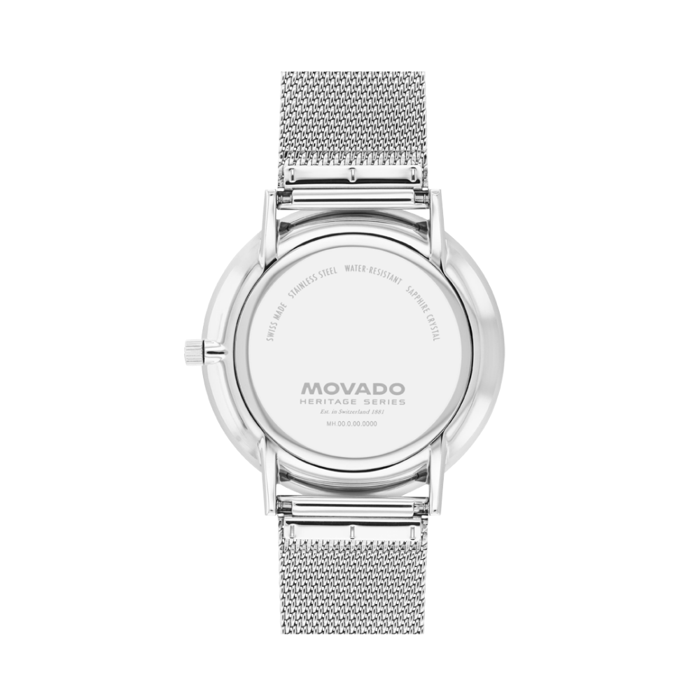 Đồng Hồ Nam Movado Heritage Silhouette 3650220 40mm