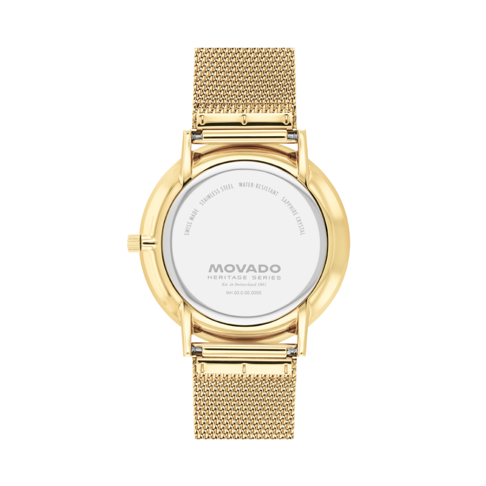 Đồng Hồ Nam Movado Heritage Silhouette 3650221 40mm