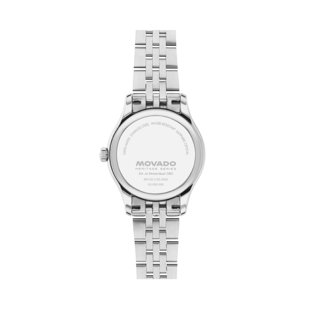 Đồng Hồ Nữ Movado Heritage Calendoplan 3650231 27mm