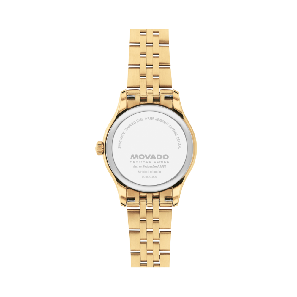 Đồng Hồ Nữ Movado Heritage Calendoplan 3650239 27mm