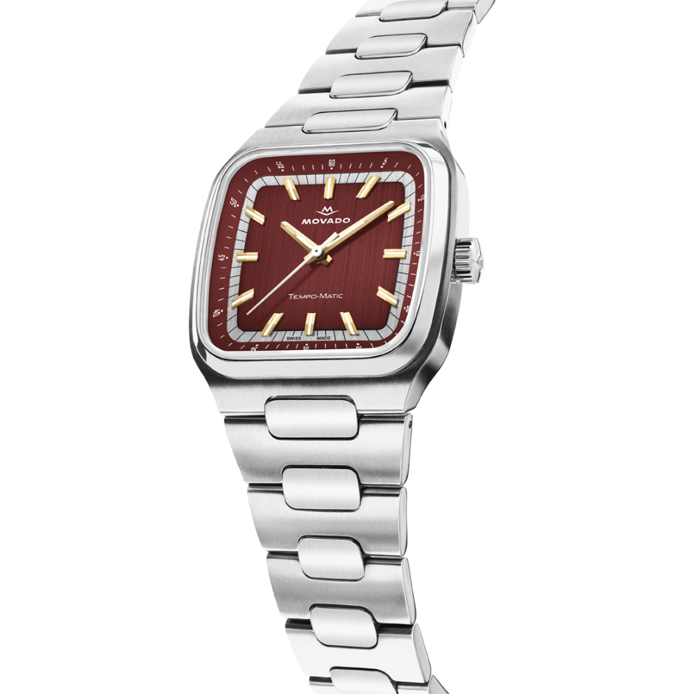Đồng Hồ Nam Movado Heritage Tempo-Matic 3650266 37mmx41mm