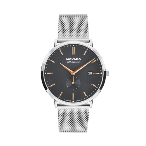 Đồng Hồ Nam Movado Heritage Silhouette 3650220 40mm