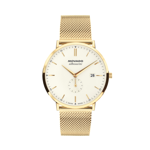 Đồng Hồ Nam Movado Heritage Silhouette 3650221 40mm