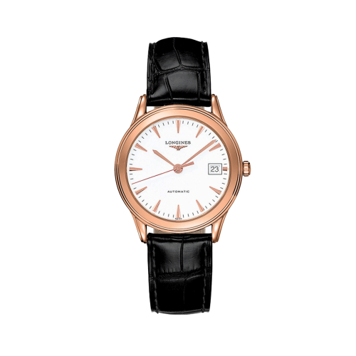 Đồng hồ nam Longines Flagship Automatic 18k Rose Gold L4.774.8.22.2 35.6mm