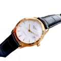 Đồng hồ nam Longines Flagship Automatic 18k Rose Gold L4.774.8.22.2 35.6mm