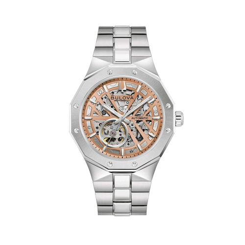 Đồng hồ nam Bulova Prestige Automatic Skeleton 96A351 42mm