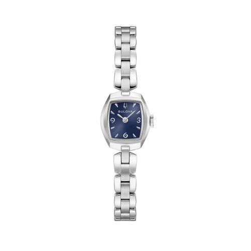 Đồng hồ nữ Bulova Goddess of Time Jackie Blue Dial 96L361 18mm
