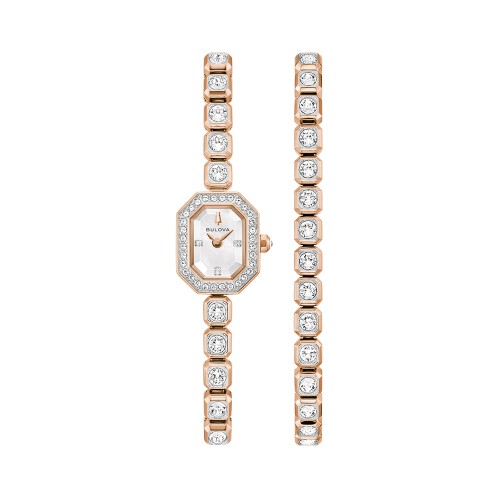 Đồng Hồ Nữ Bulova Crystal Box Set 98X144 15mm