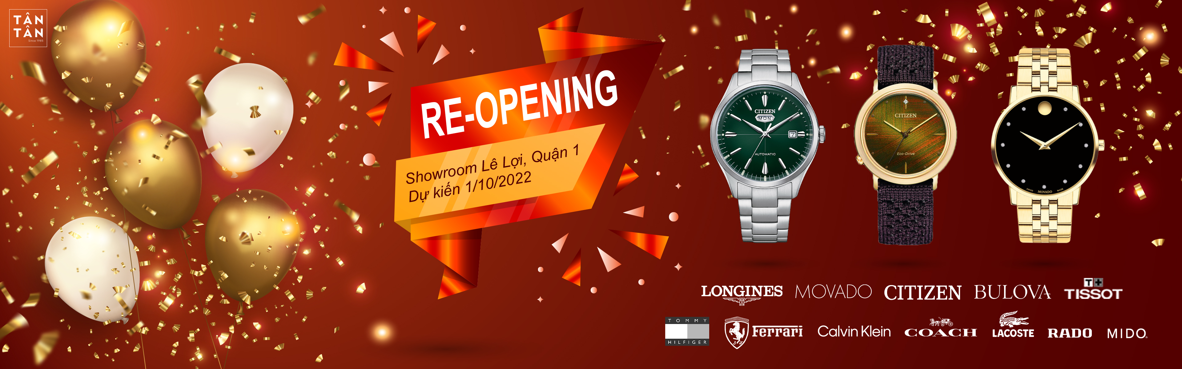 re-opening Lê Lợi Showroom