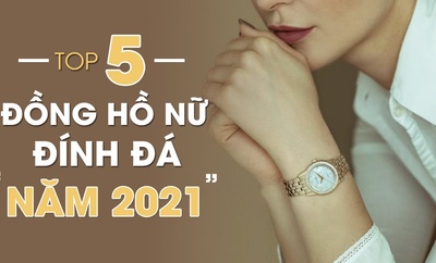 Top 10 Đồng Hồ Nữ Đính Đá Đẹp Năm 2021