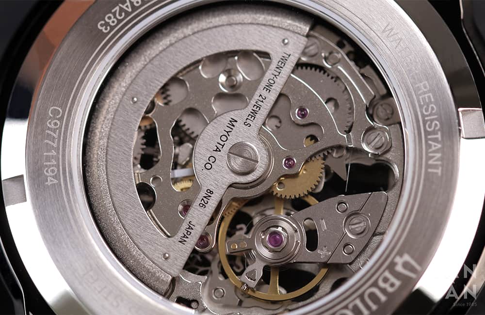 Đồng hồ Bulova 98A283 - Bộ máy MIYOTA 8N26 của Bulova 98A283