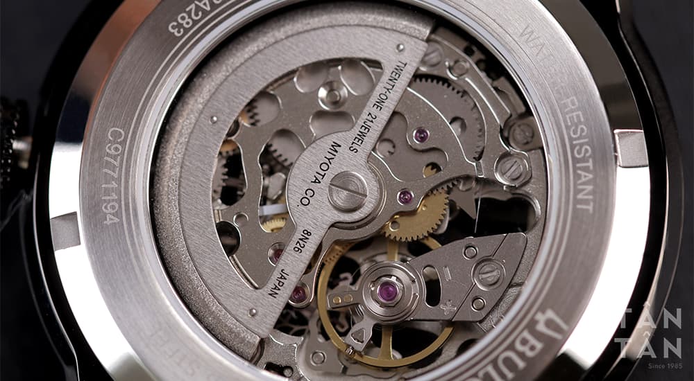 Đồng hồ Bulova 98A177 - Bulova 98A177 sử dụng bộ máy Miyota chất lượng