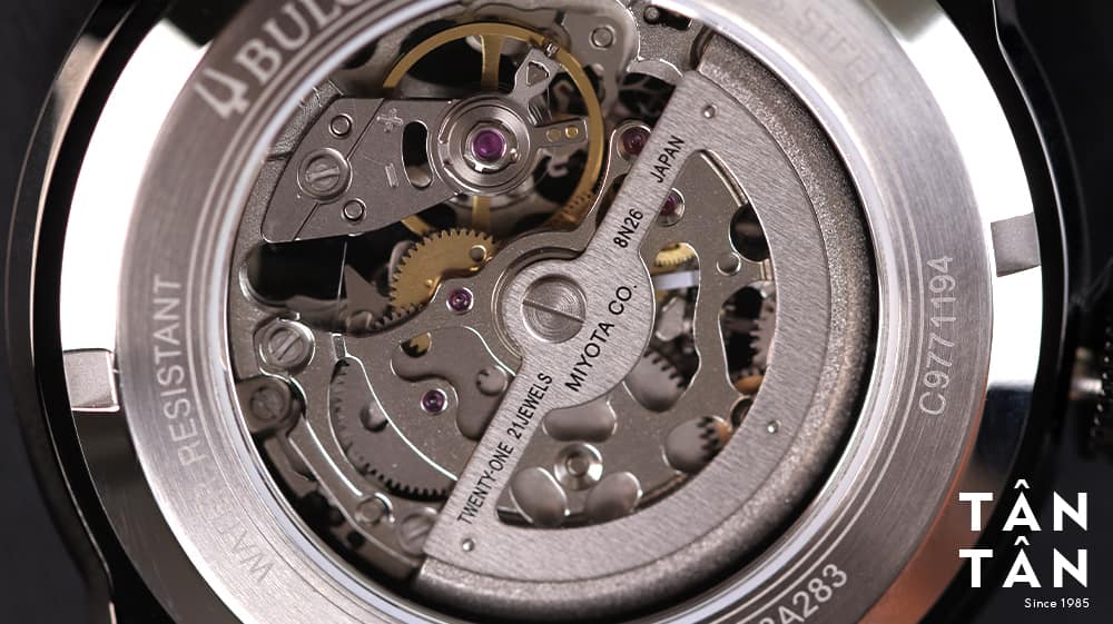 Đồng hồ Bulova 97A161 - Bộ máy Automatic của Bulova 97A161