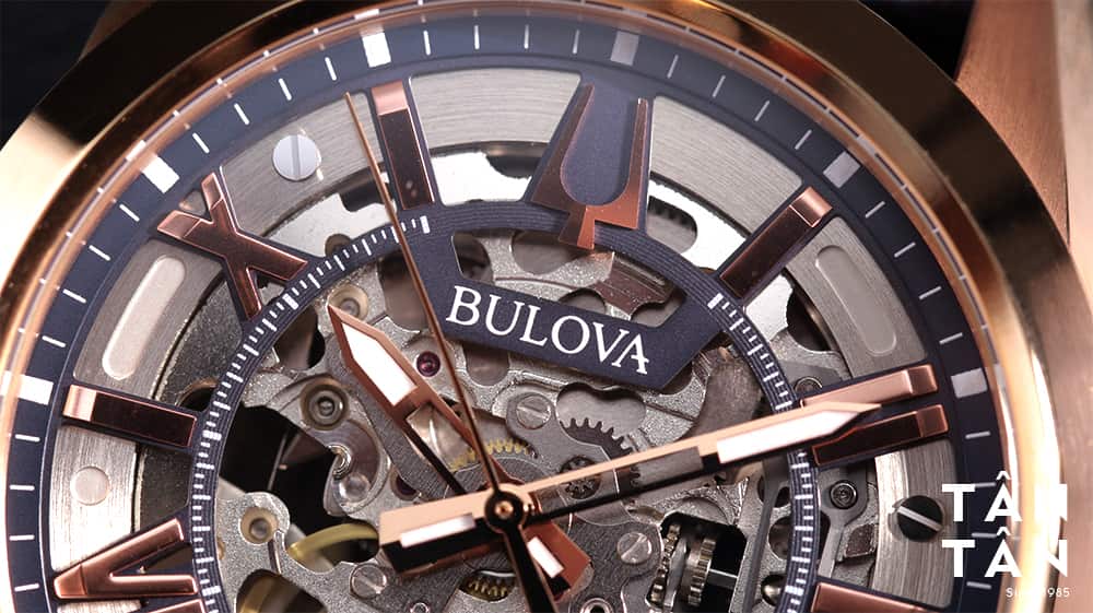 Đồng hồ Bulova 97A161 Mặt số của Bulova 97A161