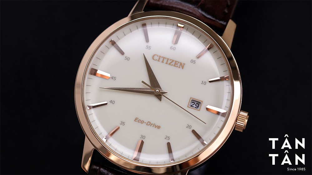 Đồng hồ Citizen BM7463-12A Cọc số và bộ kim tinh xảo của Citizen BM7463-12A