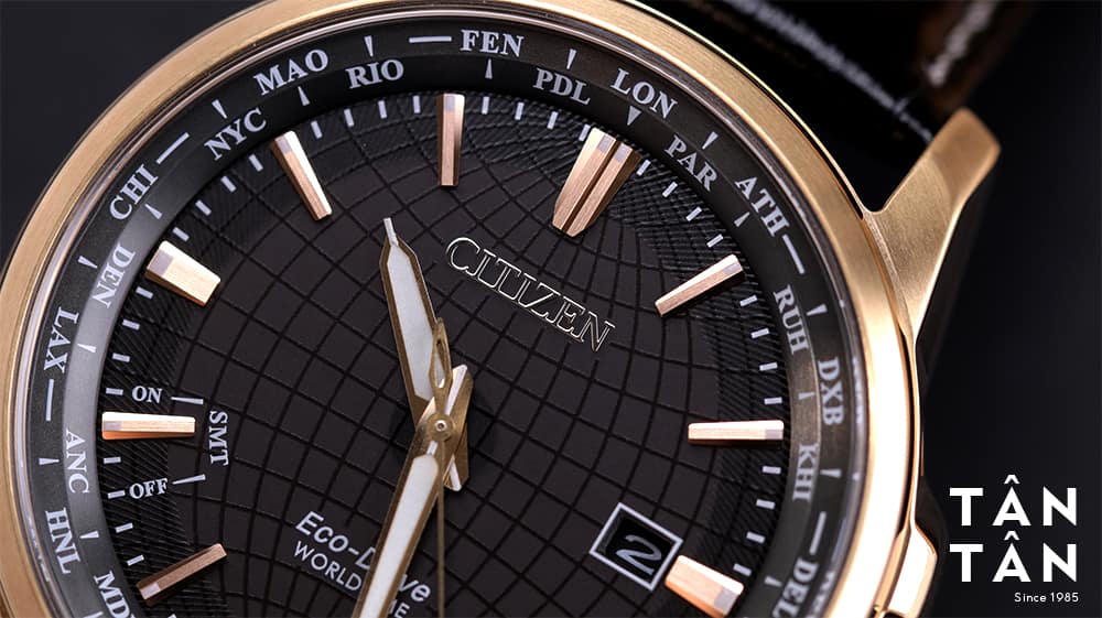 Đồng hồ Citizen BX1008-12E - Cọc số nổi khối và bộ kim Index hiện đại, độc đáo