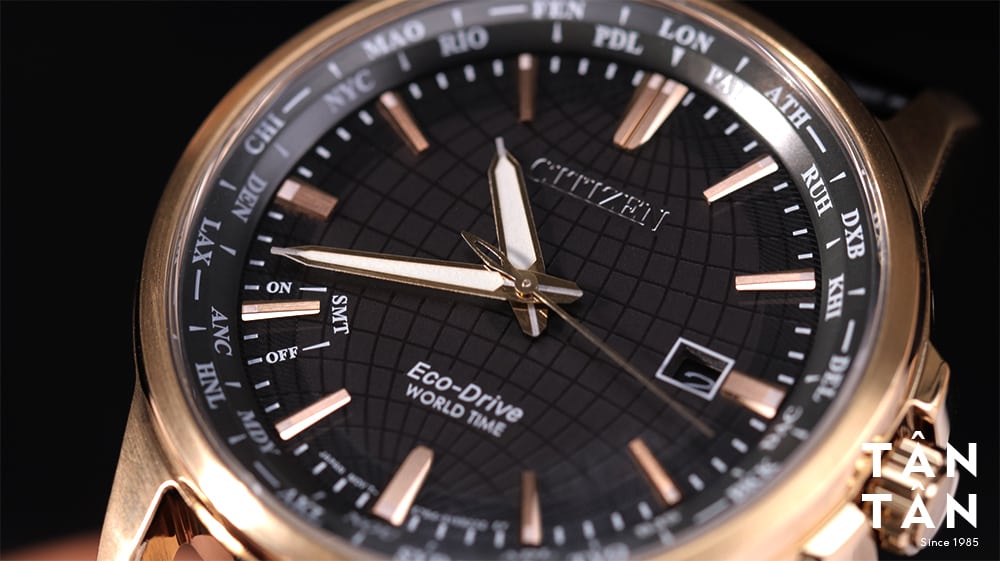 Đồng hồ Citizen BX1008-12E - Bộ máy Eco-Drive chuyển hóa ánh sáng thành năng lượng