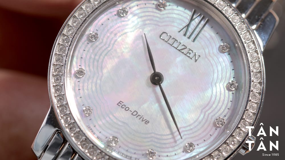 Đồng hồ Citizen EX1480-82D - Khảm xà cừ độc đáo tạo nên chiếc đồng hồ độc nhất vô nhị