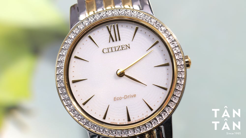 Đồng hồ Citizen EX1484-81A - Cận cảnh mặt số của Citizen EX1484-81A