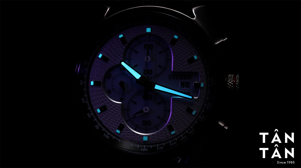 Đồng hồ Citizen CA0361-04A - Bộ kim và cọc số dạ quang thuận tiện của Citizen CA0361-04A