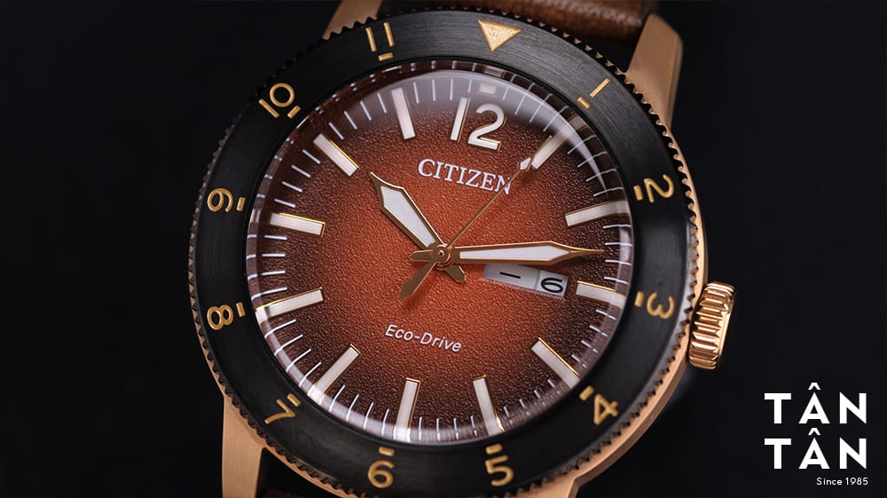 Đồng hồ Citizen AW0079-13X Mặt số độc đáo của Citizen AW0079-13X