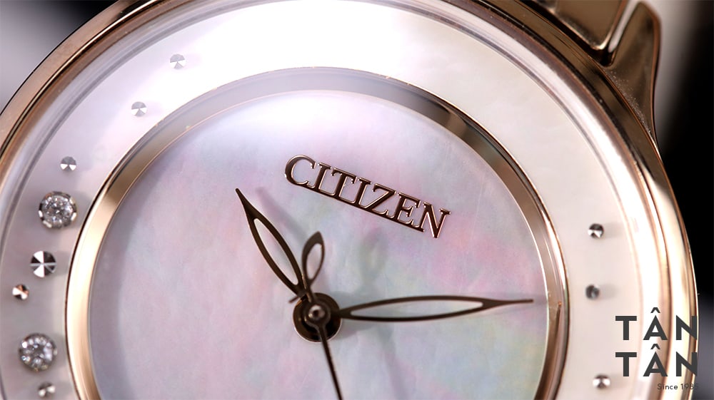 Đồng hồ Citizen EM0382-51D - Bộ máy Eco-Drive bền bỉ, độc quyền