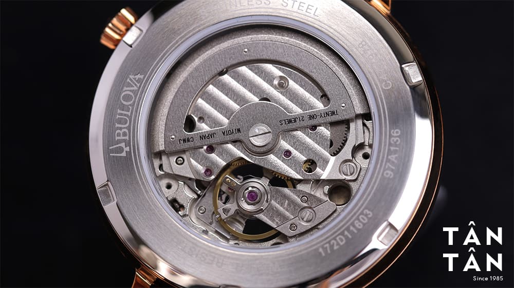 Đồng hồ Bulova 97A136 - Bộ máy MIYOTA 8N26 của Bulova 97A136