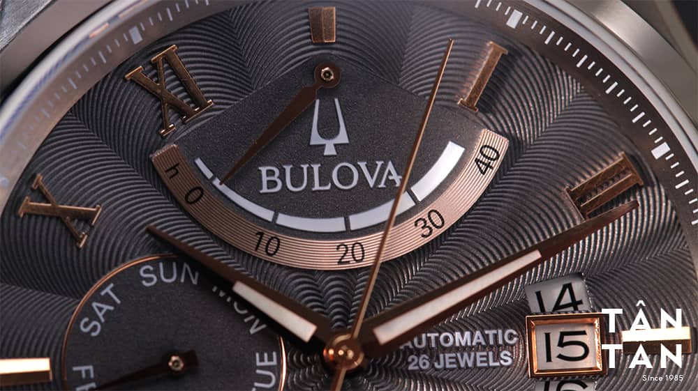 Đồng hồ Bulova 96C143 - Chức năng Power Reserve tiện lợi rất ít khi xuất hiện trên các mẫu đồng hồ cơ