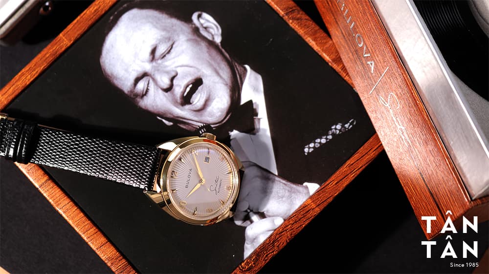 Đồng hồ Bulova 97B196 Huyền thoại Frank Sinatra gắn liền với Bulova từ những năm 1950 
