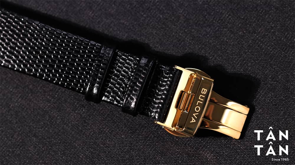 Đồng hồ Bulova 97B196 - Dây da vân kỳ đà cùng khóa cân bằng đẳng cấp
