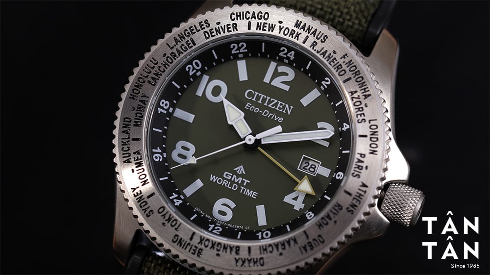 Đồng hồ Citizen BJ7100-23X Mặt số của Citizen BJ7100-23X