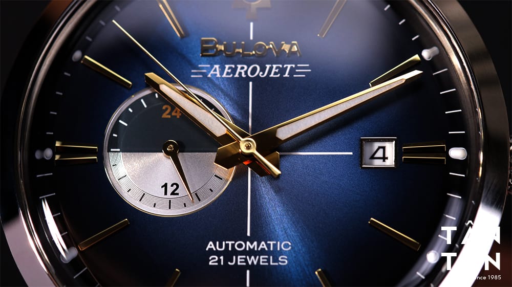 Đồng hồ Bulova 96B374 - Bộ kim lưỡi kiếm mạnh mẽ được hoàn thiện sắc nét