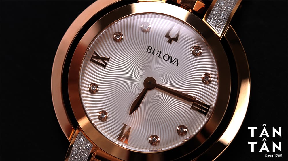 Đồng hồ Bulova 98R243 - Mặt số tinh xảo của đồng hồ Bulova 98R243